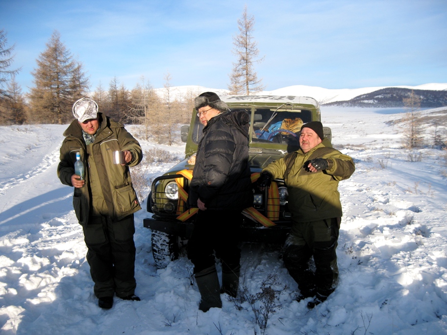 Зимняя рыбалка на Окинском плато или что Мункоеву хорошо ,то Кочеткову не очень