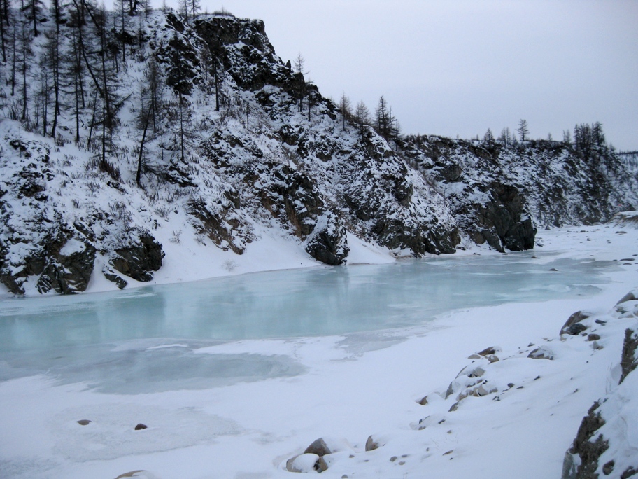 Зимняя рыбалка на Окинском плато или что Мункоеву хорошо ,то Кочеткову не очень