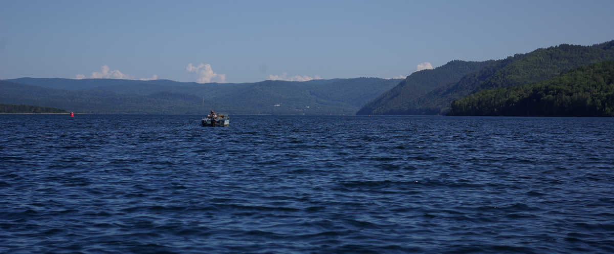 Иркутское море .Большая речка
