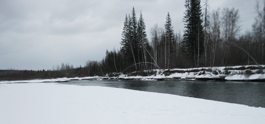 Рыбалка на горной реке . Дебют