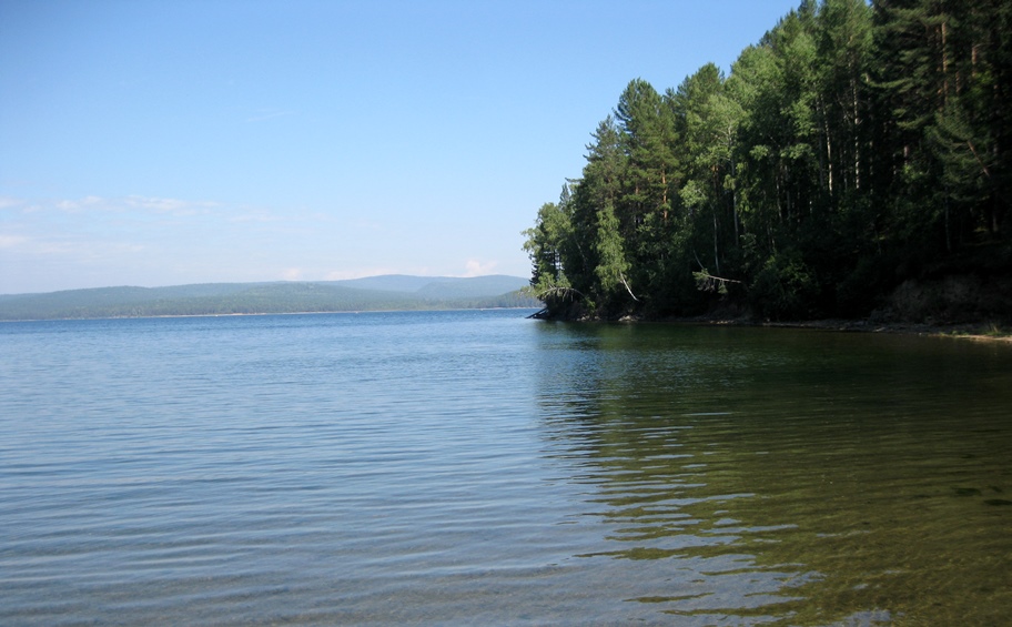 Иркутское море .Большая речка