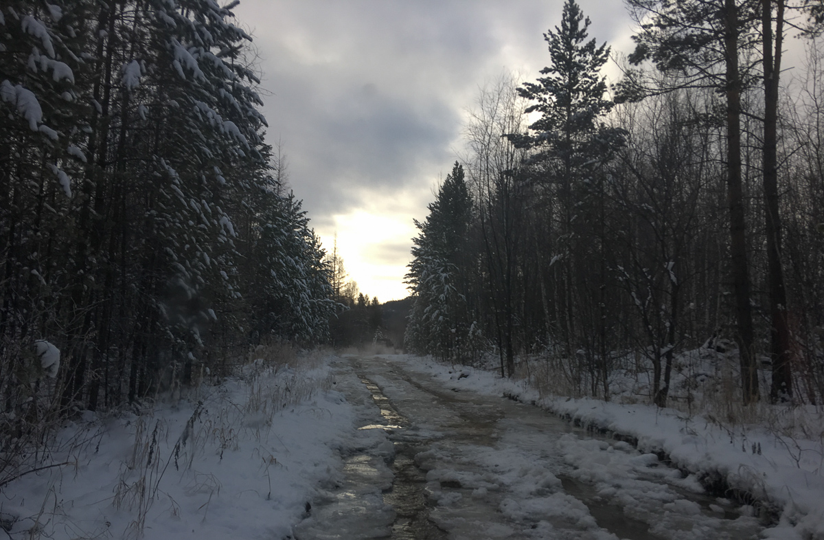 За хариусом на таежную речушку