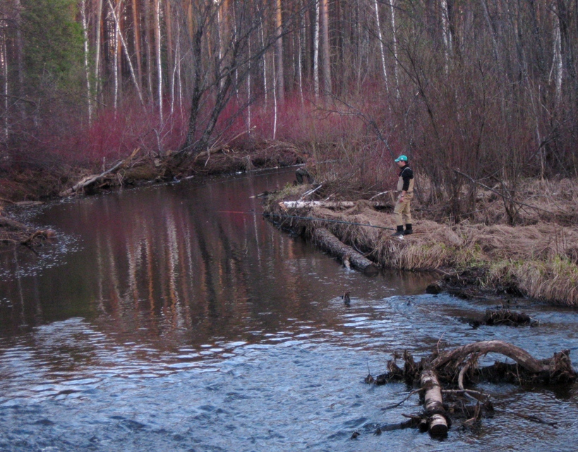 Первая большая рыбалка 2014 г.