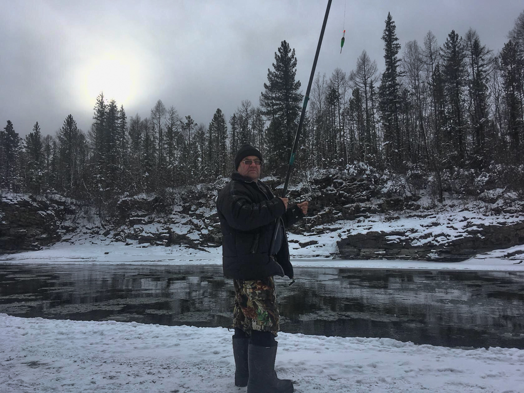 За хариусом на таежную речушку