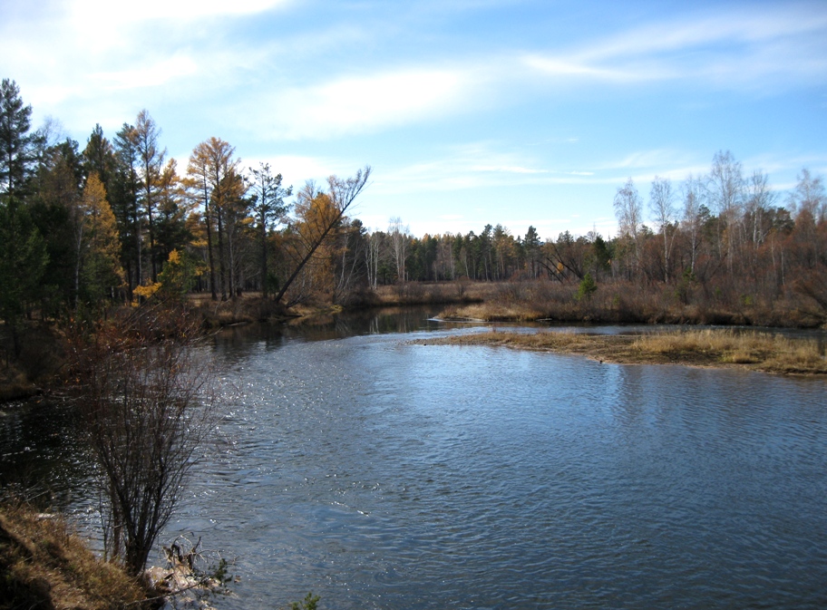 Рыбалка на малых реках Прибайкалья 2013г.