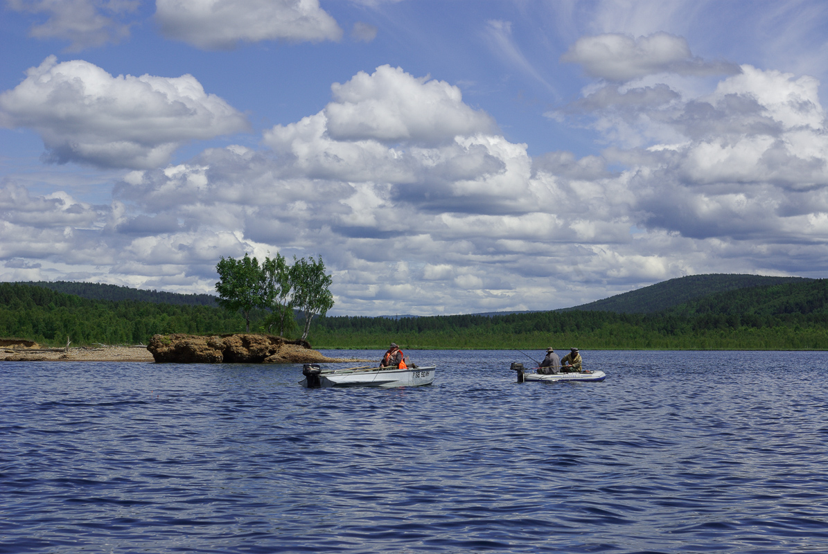 Иркутское море .Большая речка
