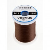 Монтажные нити 16/0 VEEVUS™  16/0 100 m BROWN